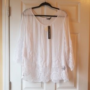 Gauze style summer top